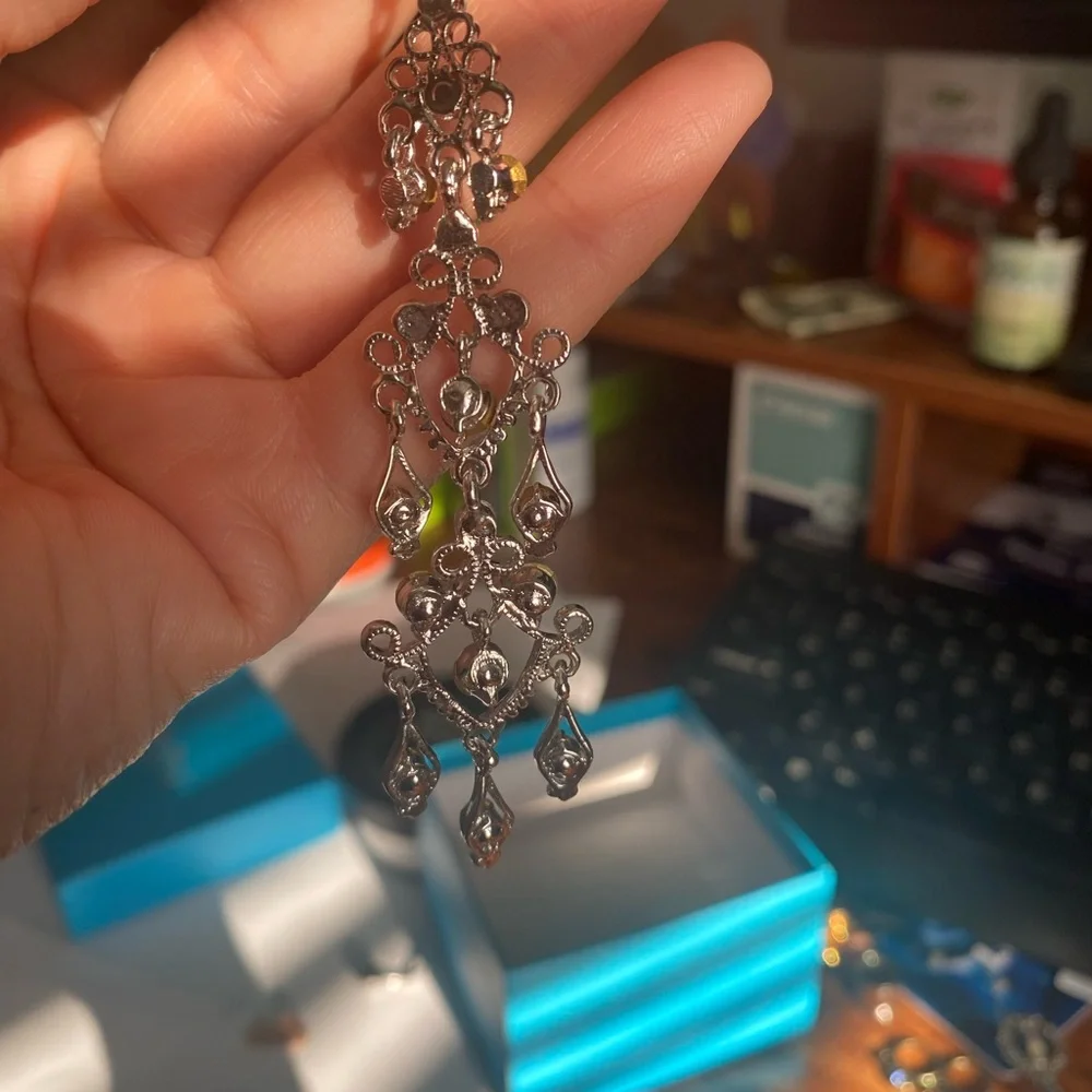 📞LAST CALL📞 Chandelier Belly ring (with no top ball!) - Picture 2 of 2